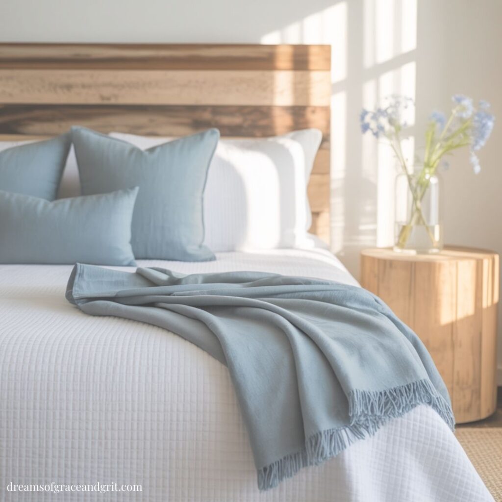 10 Farmhouse Style Blue Home Decor Ideas!